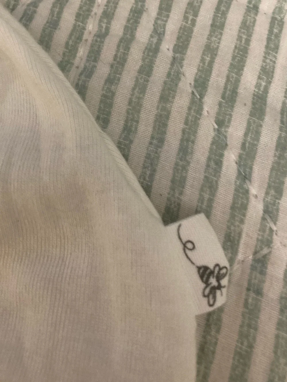 Burt's Bees Baby Organic Cotton Top Knot Hat Solid White 0-3 months